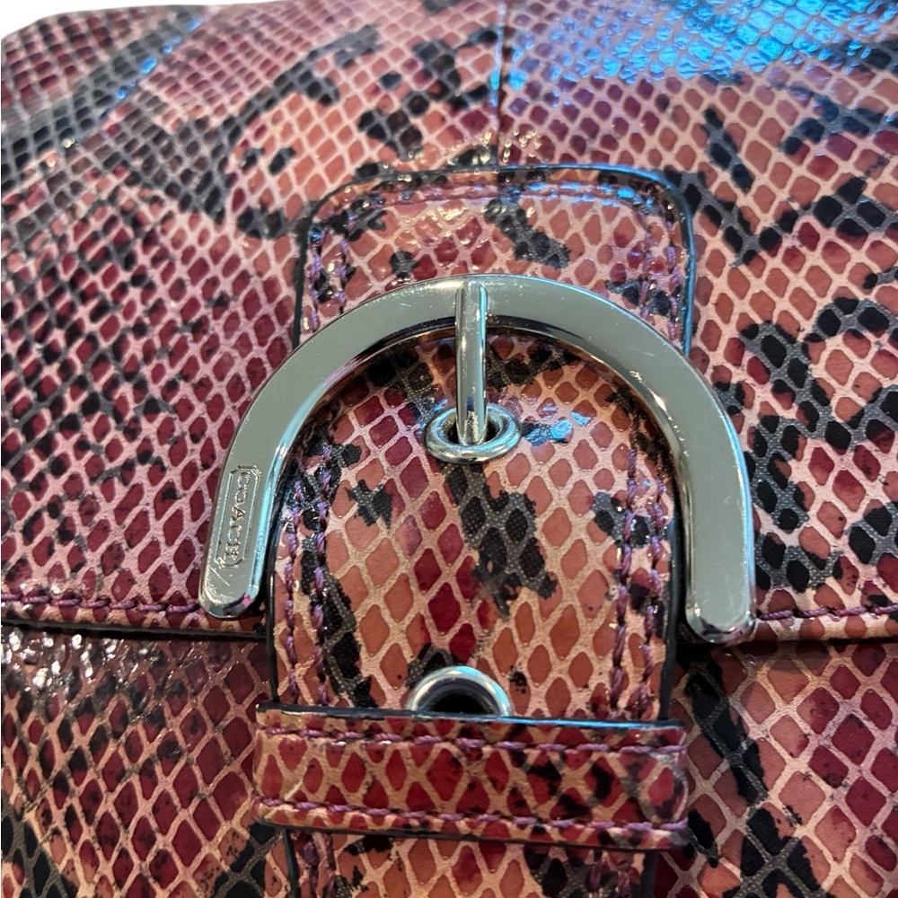 Coach Soho Mini Crossbody - Python Snakeskin (F45… - image 4